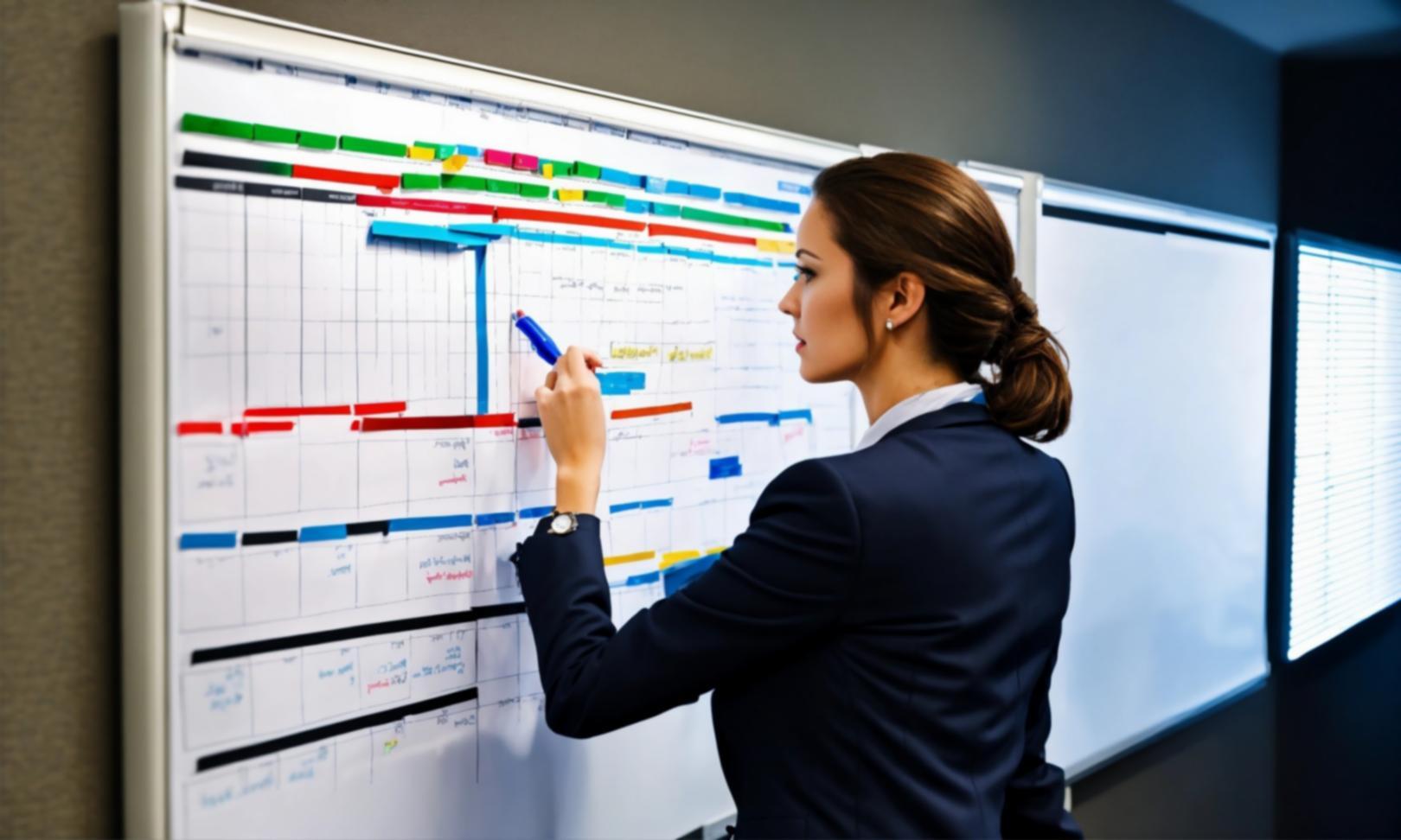 Gemeinsame Budgetplanung im Besprechungsraum